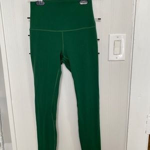 Lululemon green align leggings size 4 (25” length)
